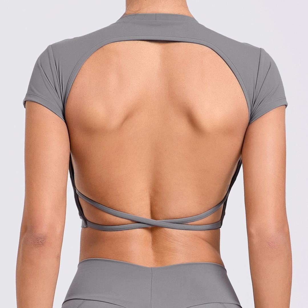 OF Open back sports bra