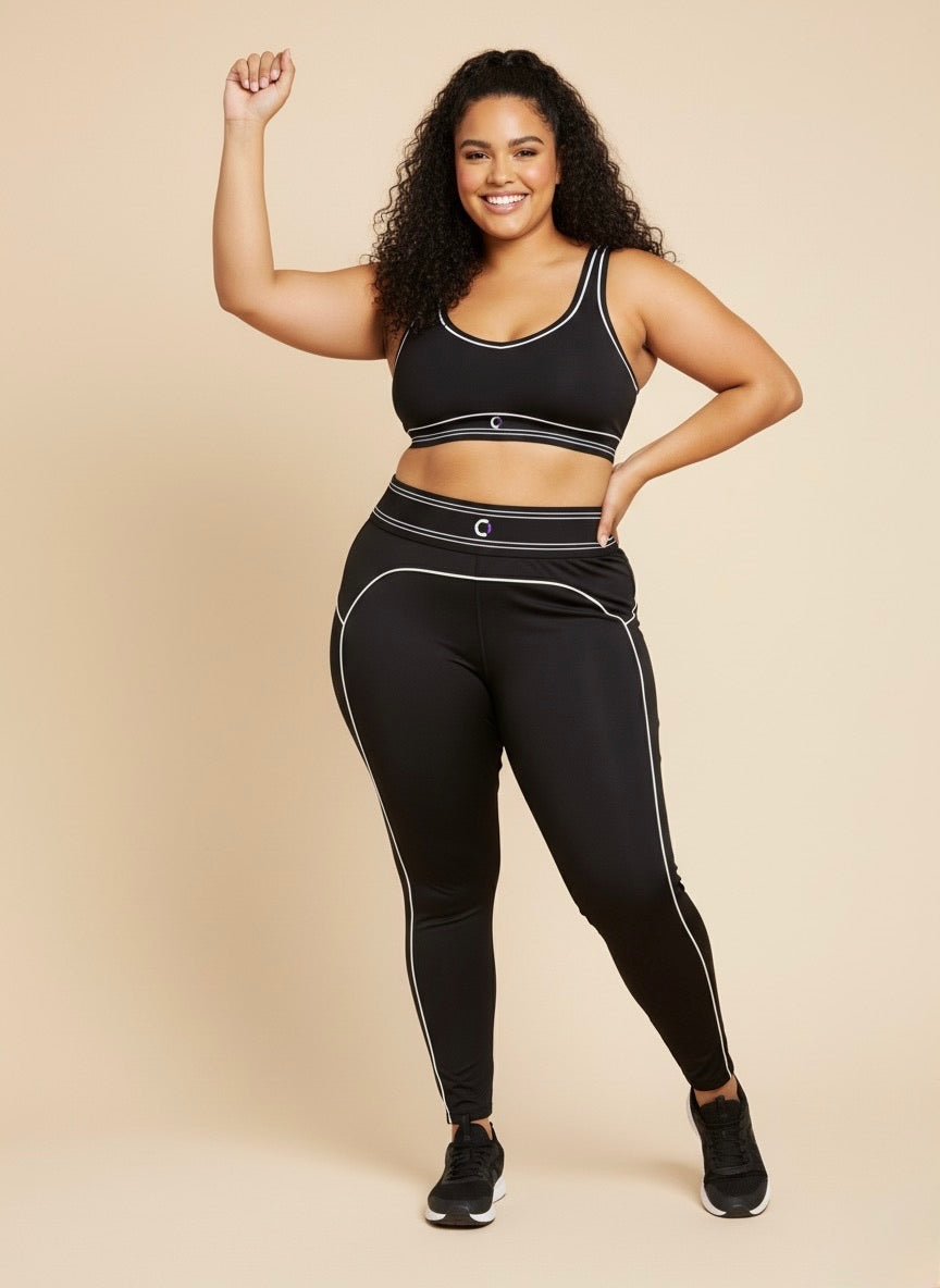 OF High-Waist Heart Legging